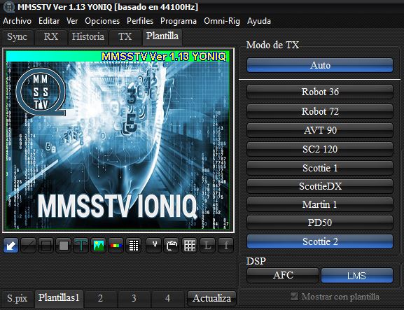 YA DISPONIBLE MMSSTV YONIQ 1.13.3